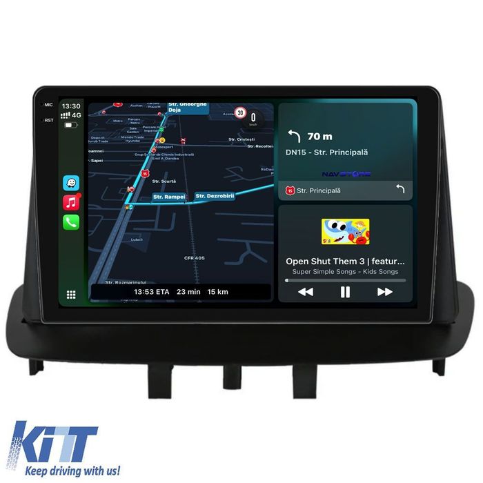 Navigatie Dedicata Renault Megane 3 (2008-2015),QuadCore, 9 Inch, 4Gb