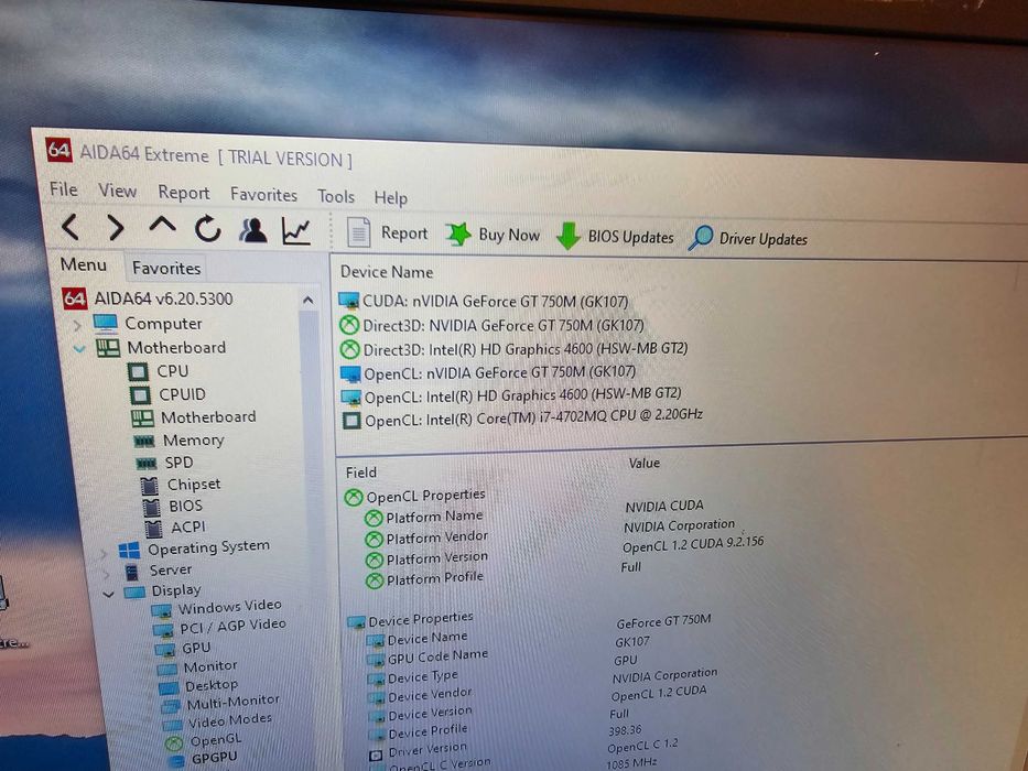 Laptop "17 HP Pavilion dm 3 Envy i7 4702MQ 16gb ram SSD 250