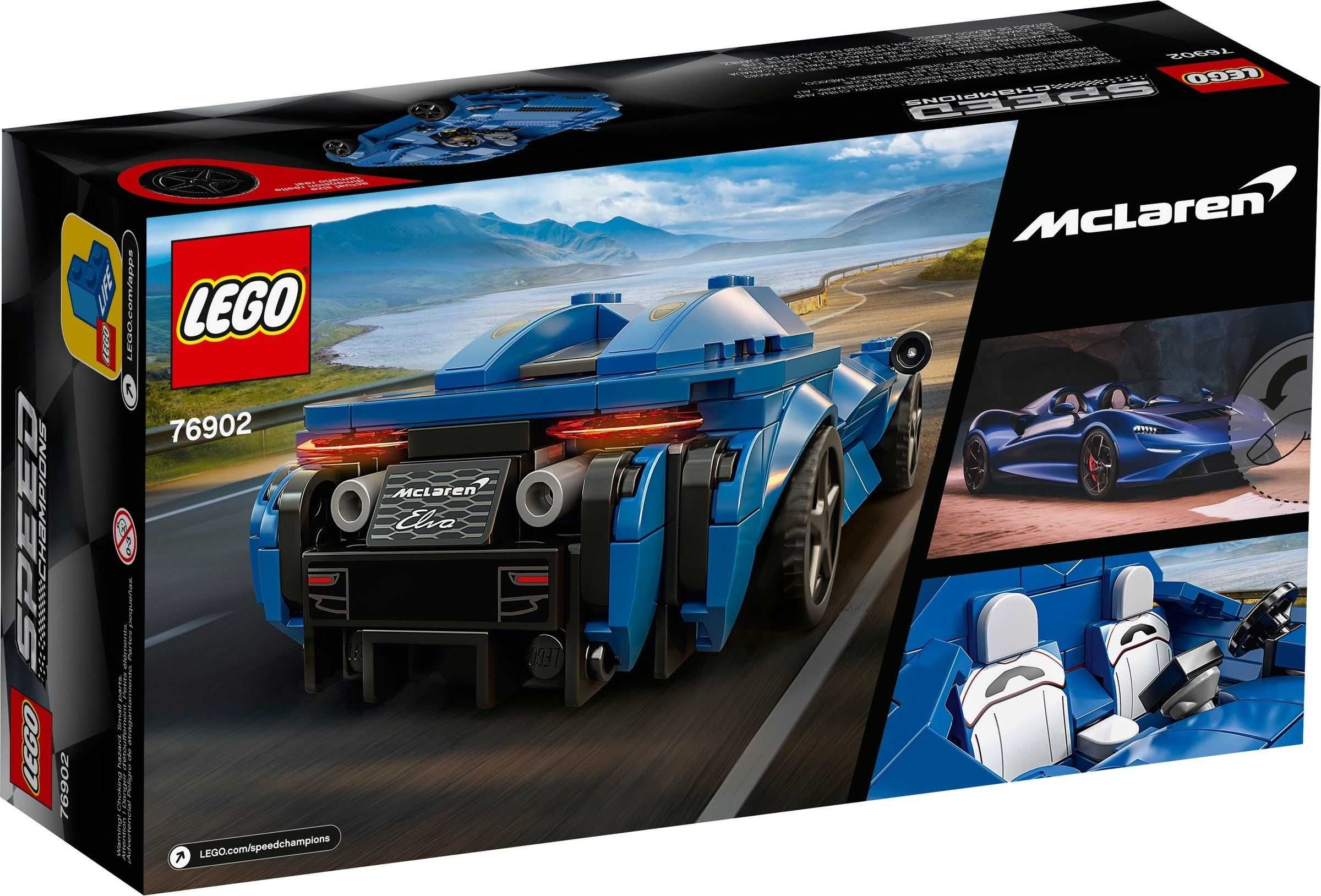LEGO Speed Champions masina 76902: McLaren Elva - NOU sigilat