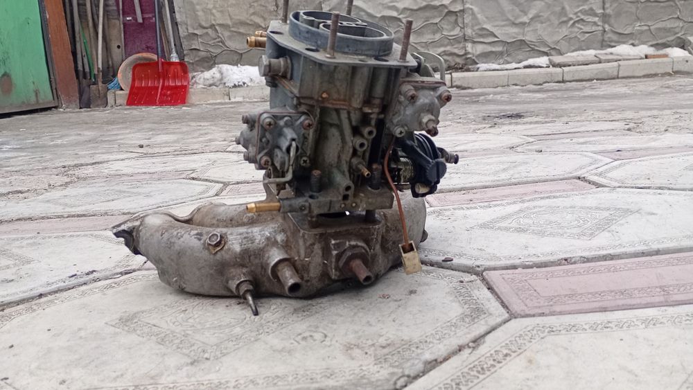 Карбюратор в рабочем состоянии