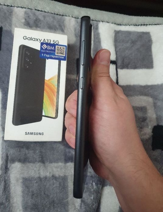 Srochna Sotiladi Samsung Galaxy A33 6+6/128gb 5G Black yengi madel