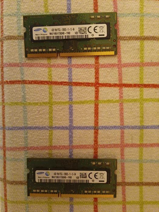 Kit Samsung DDR3 SODIMM (2x4GB) 8GB/RAM 1600Mhz Laptop