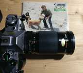 Canon AE-1 program ca nou-cu doua obiective,blitz si  alte accesorii