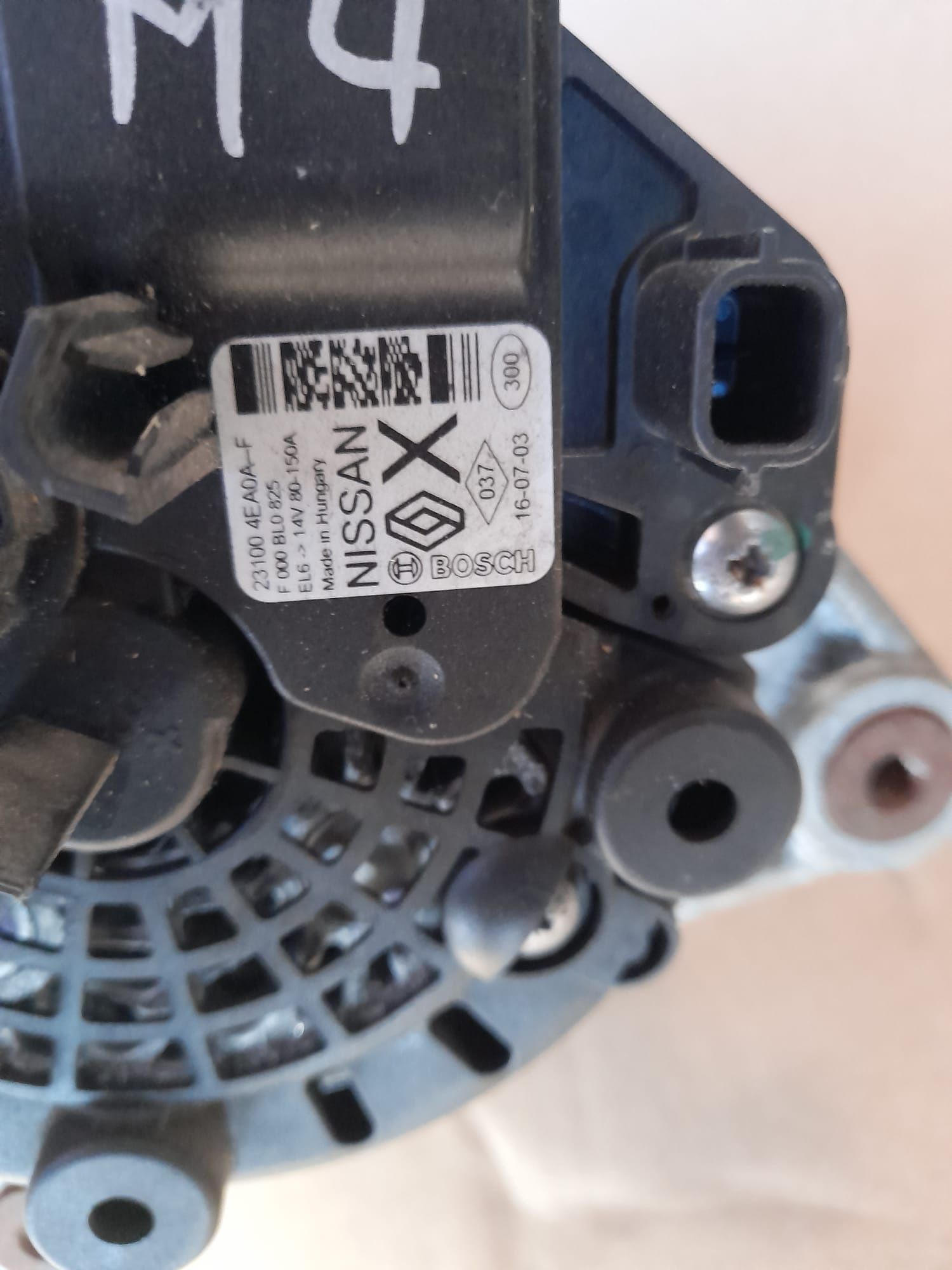 Alternator renault megane 4 1,5 dci an 2017