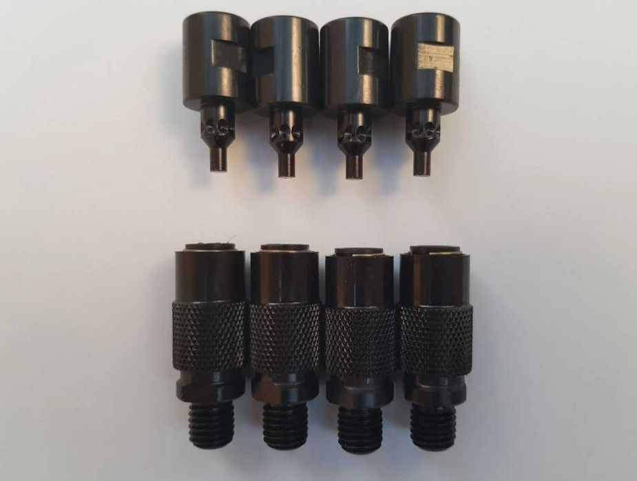 SET 4 Bucati Conectori rapizi BLACK pentru montare rapida Avertizor