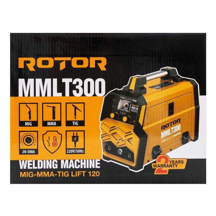 Aparat de sudura Rotor MMLT-300, MIG MMA LIFT TIG , 300 A