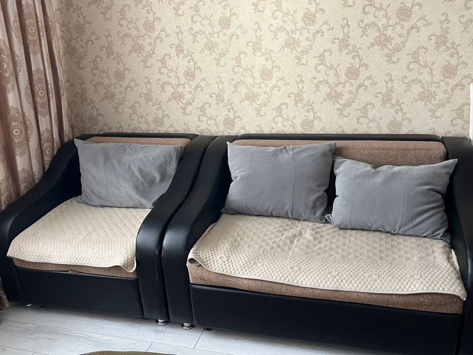 продам 1диван 1кресло очень в хорошем состояний за 55.000