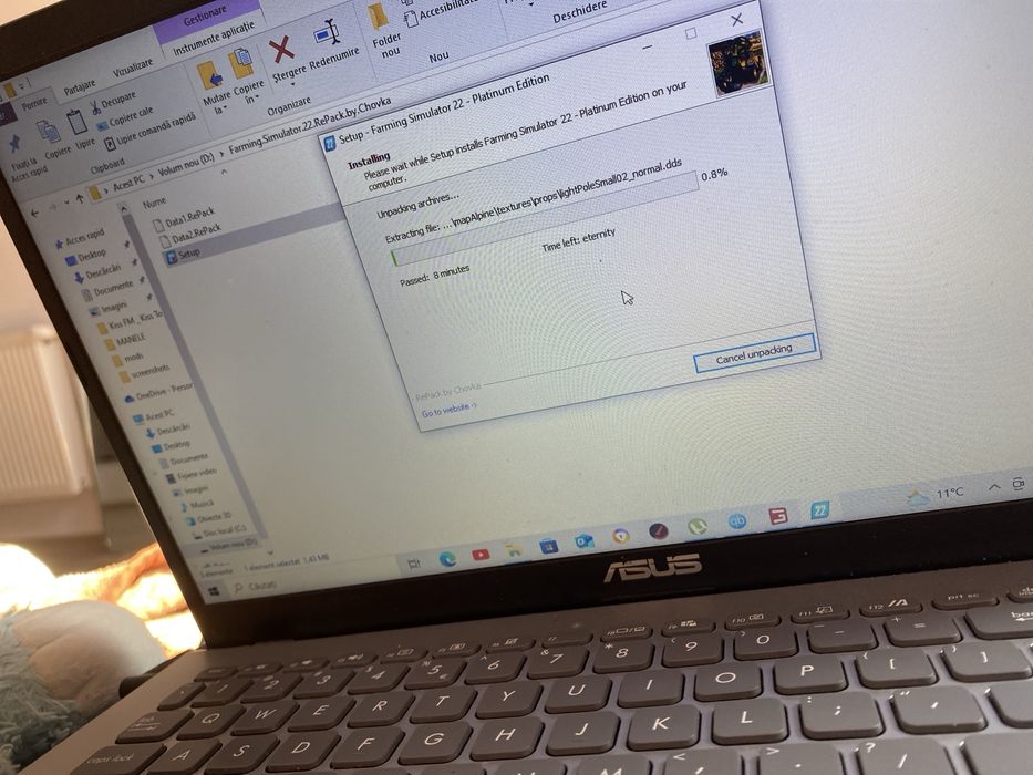 Leptop ASUS celeron