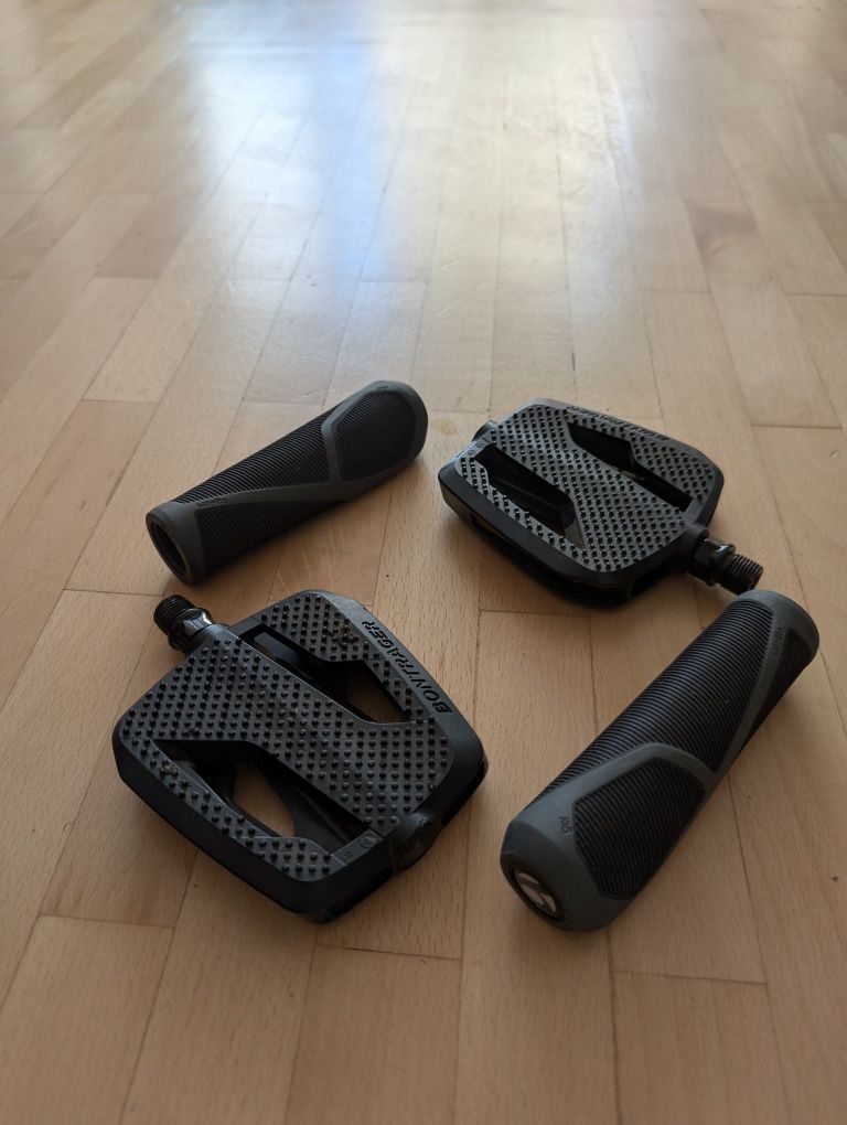 Педали + грипове за колело TREK Bontrager