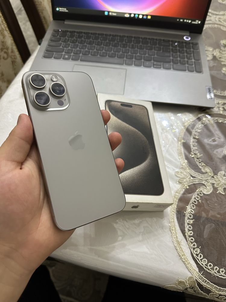 iPhone 15 Pro Max 100% 256gb