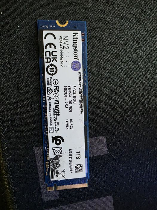 Ssd Kingston nv2 de 1 tb si 2tb PCIE 4.0