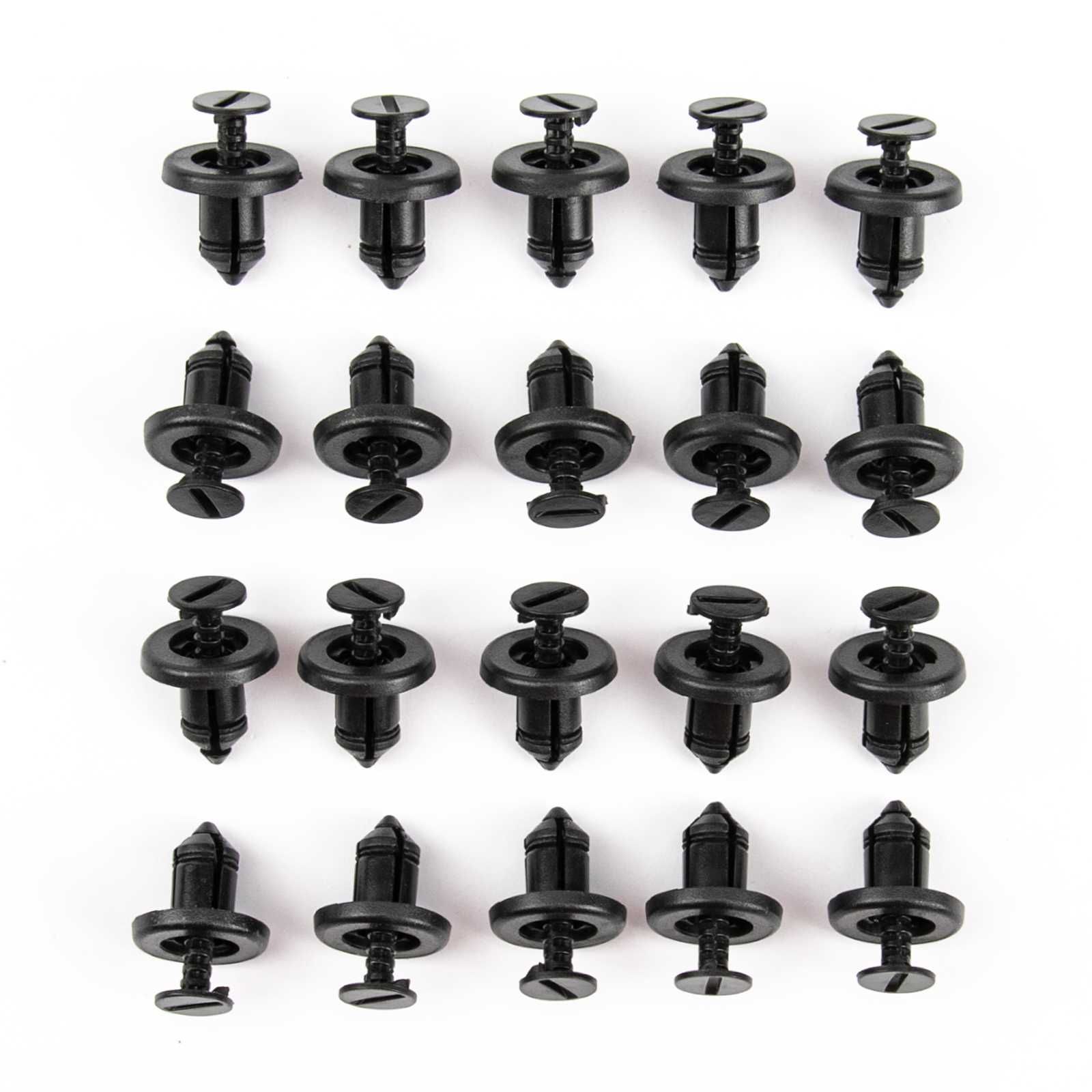 20x Щипки клипсове за Nissan Qashqai Renault Clio Espace Kangoo Megane