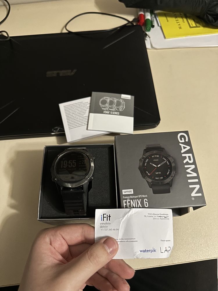 Продаю Garmin Fenix 6 sapphire