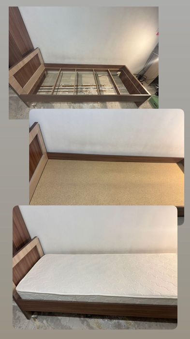 Кровать с матрасом