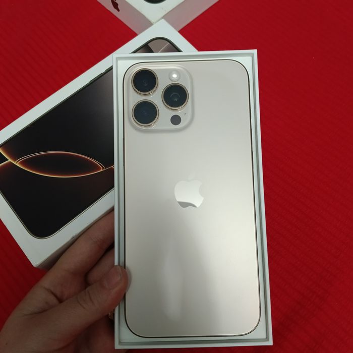 Iphone 16 pro max 100% 192 sikl  256Gb
