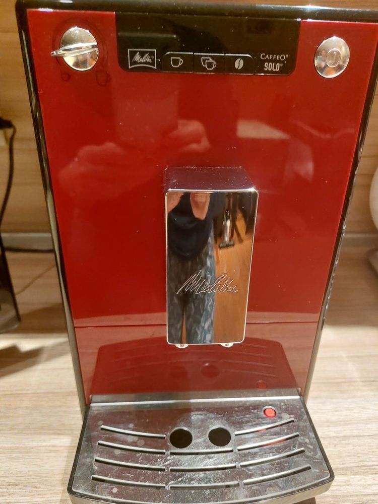 Кафеавтомат Melitta® Solo, 15 bar, 1400 W, Червен в гаранция