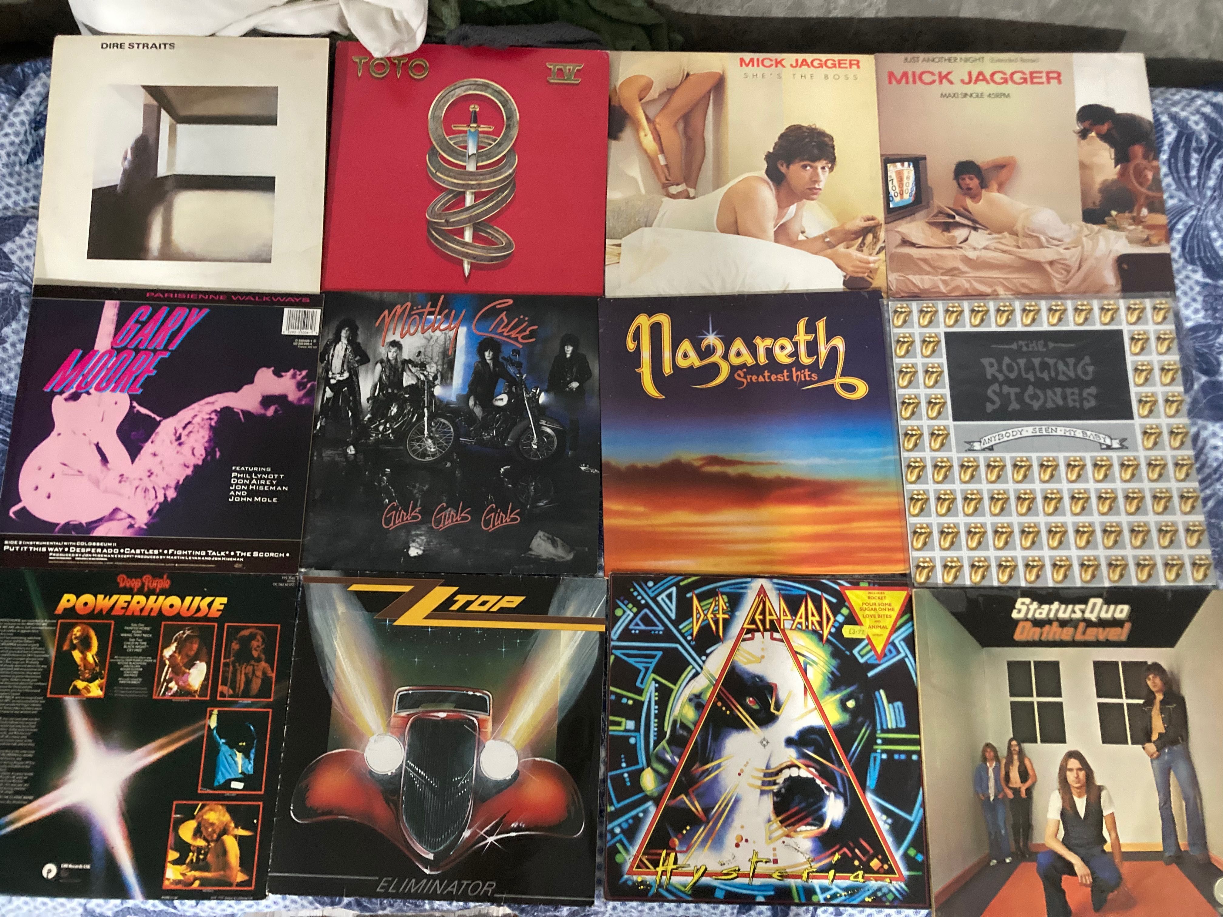 Kiss ,AC/DC ,Deep Purple, Rainbow, Scorpions, плочи (LP) винил