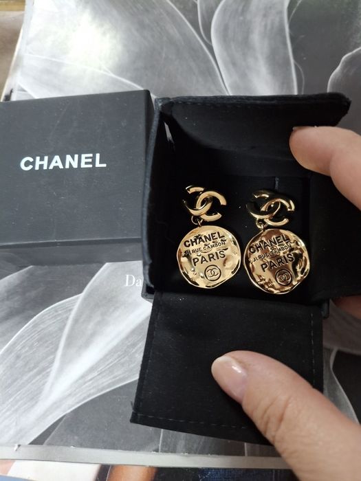 Обеци Chanel  комплект