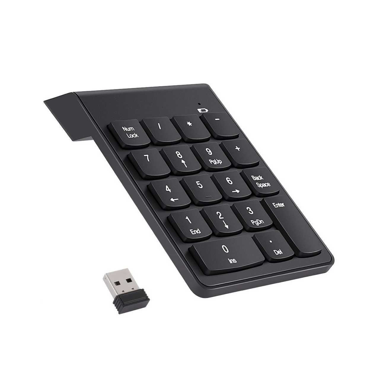 Клавиатура мини калькулятор беспроводная (низкие клавиши)
