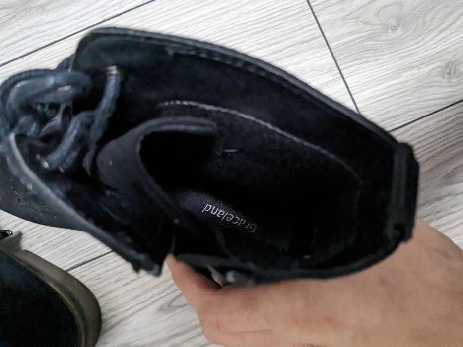 Vand pantofi catifea negrii nr 38