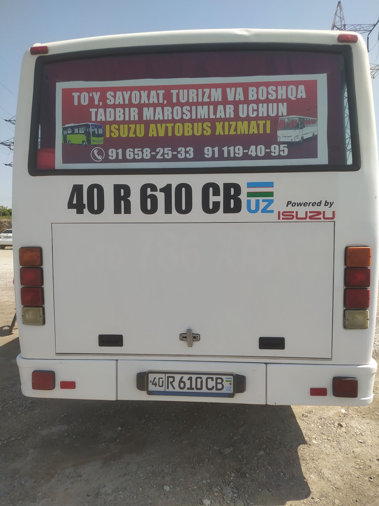 Isuzu avtobus xizmati