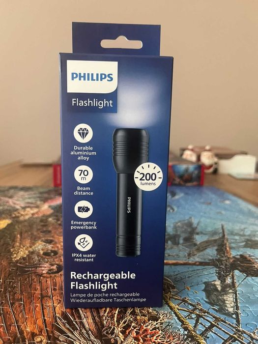 LED Фенерче PHILIPS SFL7005R/10 - Ново - Flashlights
