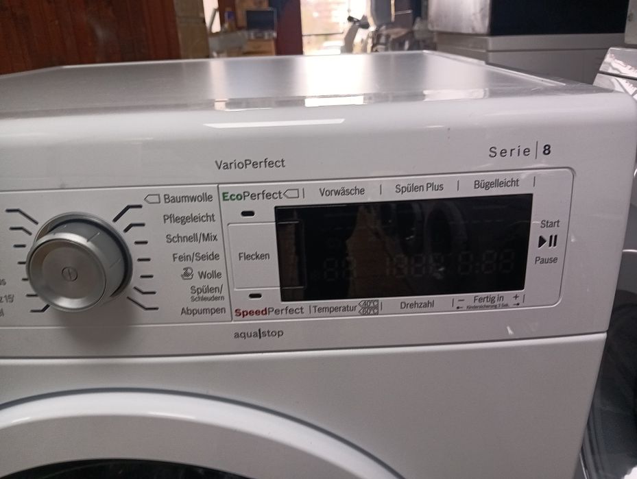 Пералня Бош Bosch Serie 8 A+++ 8кг Made in Germany 2 години Гаранция!