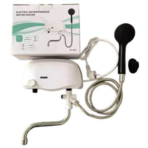 Электрический водонагреватель с краном и лейкой / Suv isitgich DKT1