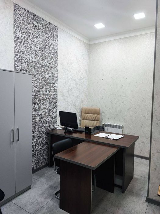 Аренда под офис 2 минут от метро Новза 85м2 С мебелью! 1 этаж 3 комнат