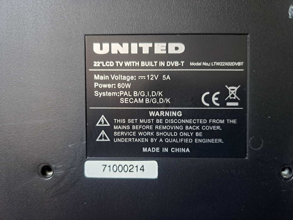 Телевизори 22" 12V по 50лв