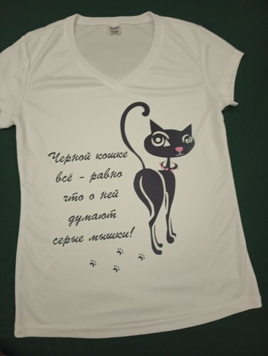 Футболка с надписью новая