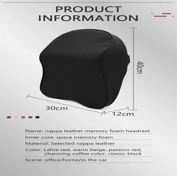 Ортопедична възглавница за глава от мемори пяна и EKO кожа