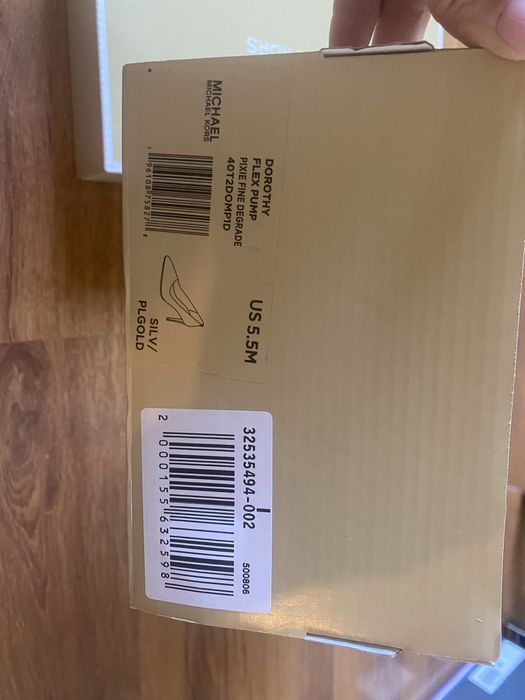 Дамски обувки MICHAEL KORS 35.5 / токче 8см НОВИ!!!