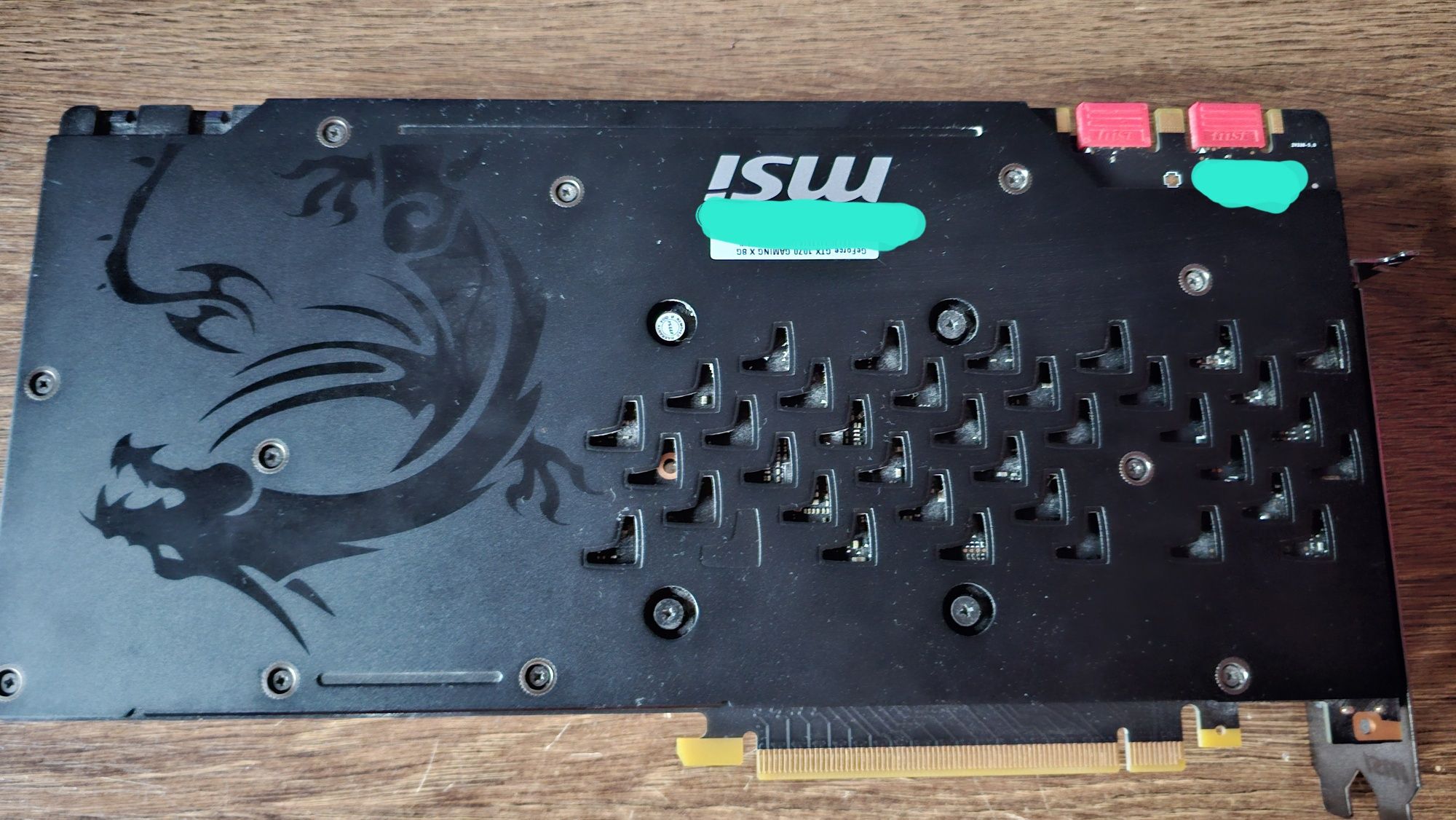 Placa video MSI GTX 1070 Gaming X 8Gb