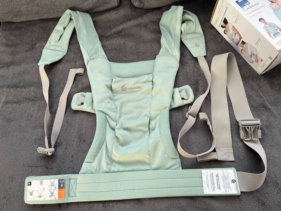 Ергономична Раница Ergobaby Embrace Soft Air Mesh Sage