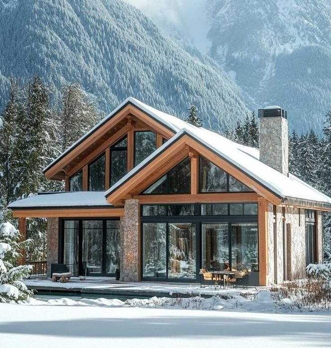 Casă în Bran, independentă energetic, factură zero la încălzire