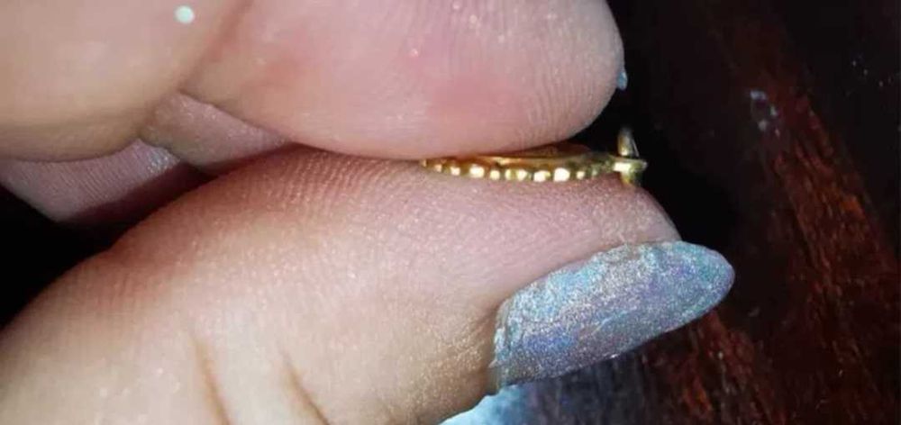 Pandantiv icoana din aur 24k