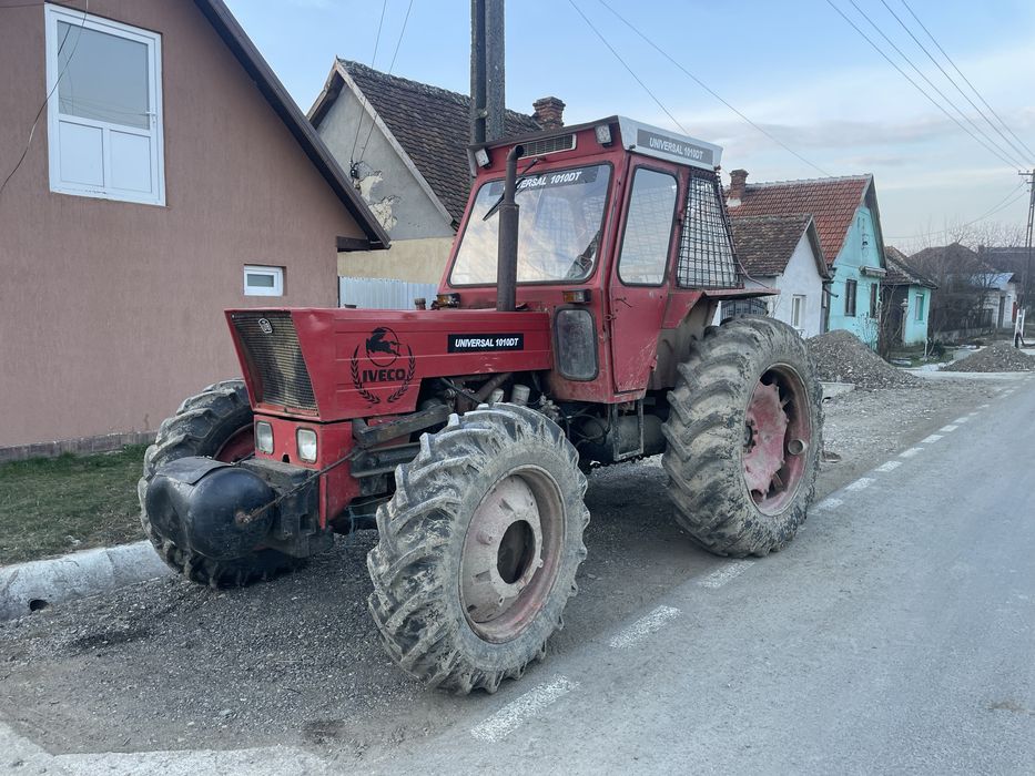 Tractor forestier DT1010 4x4 modificat cu motor de iveco