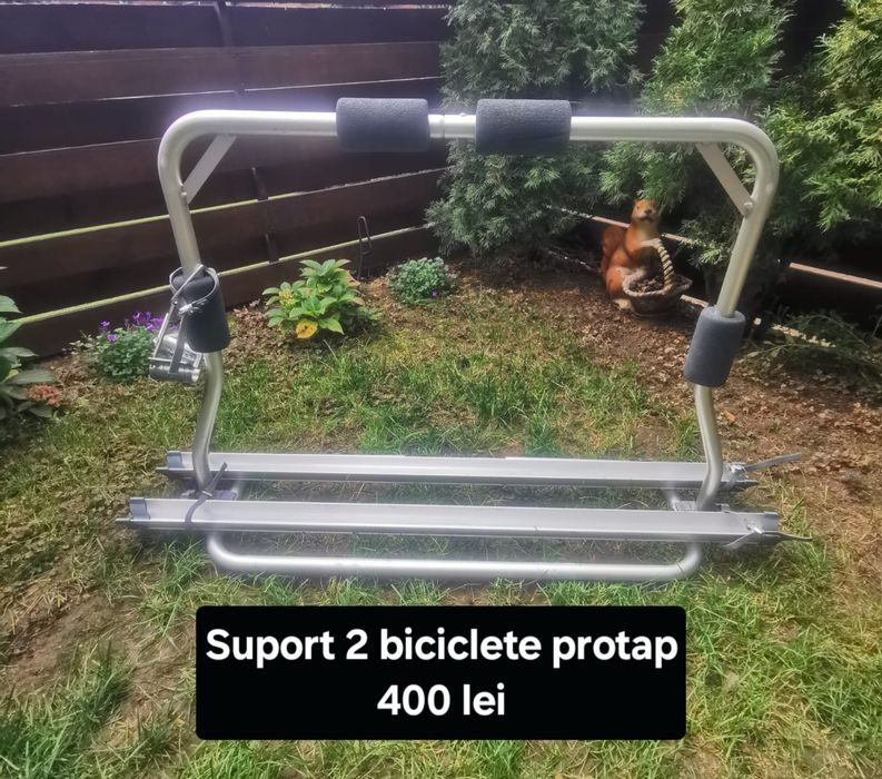 Suport 2 biciclete potrivite pentru protap sau spate rulota/autorulota