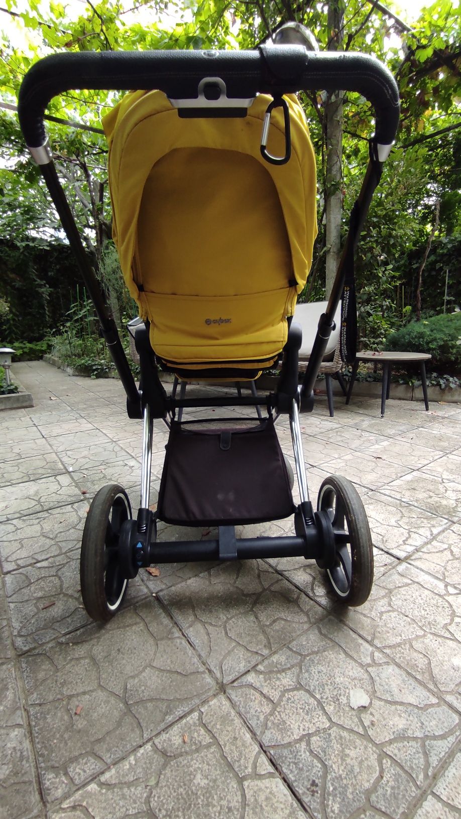 Cybex e priam комплект с два коша цвят mustard yellow