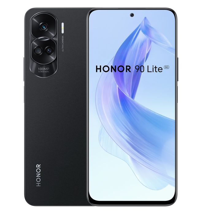 НОВ!!! Honor 90 Lite, 256GB, 8GB RAM, Midnight Black