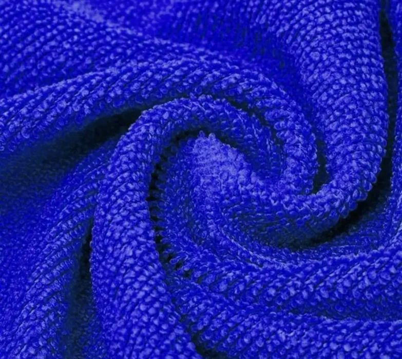 Комплект 10бр сини микрофибърни кърпи