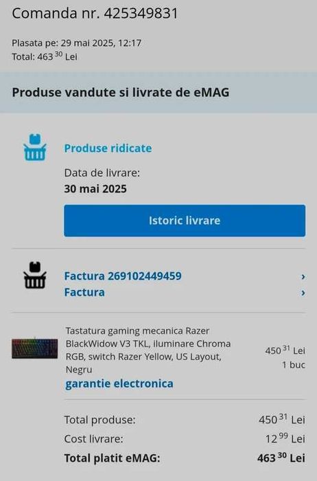 Kit tastatură + mouse Razer