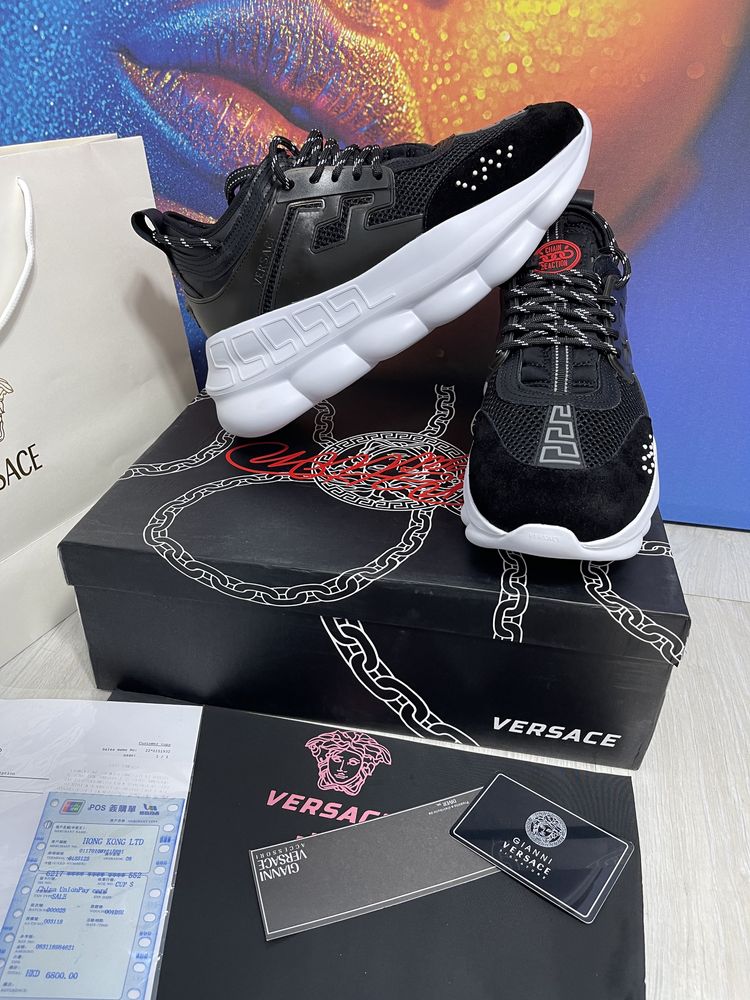 Adidasi Versace Chain Reaction Premium Full Box