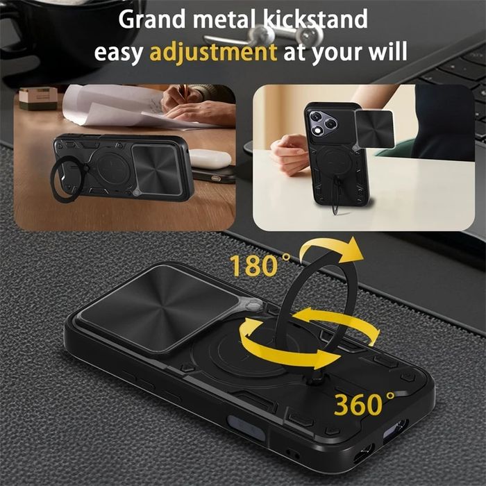 Honor 400 Pro 400 Lite 400 / GIANT RING Удароустойчив кейс с пръстен