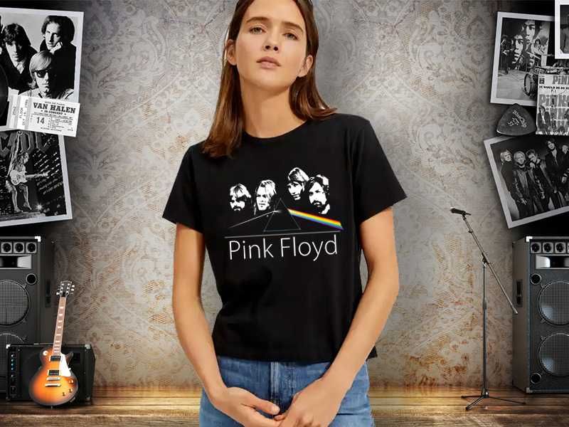 Дамска рок тениска Pink Floyd