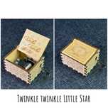 Cutie muzicala din lemn - Twinkle twinkle Little Star