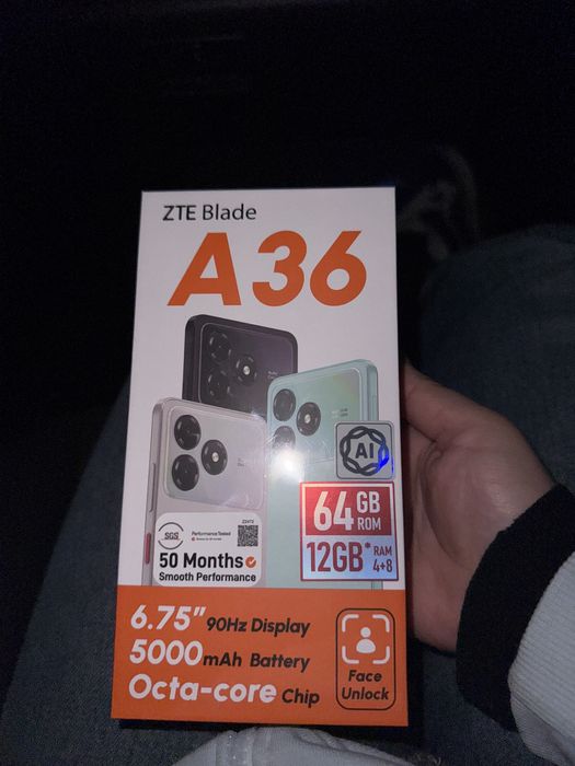 Смартфон ZTE blade A36