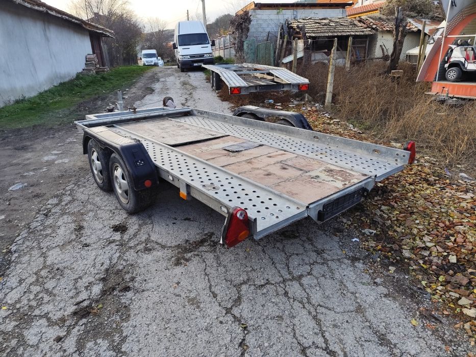 Ремарке платформа Humbaur