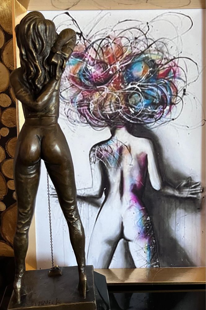 Statuie bronz.
